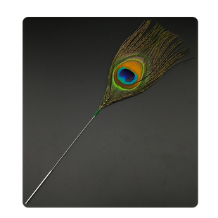 采耳工具芙蓉王毛棒按摩耳朵大孔雀毛专业掏耳朵轻抚耳廓拔撩毛毛