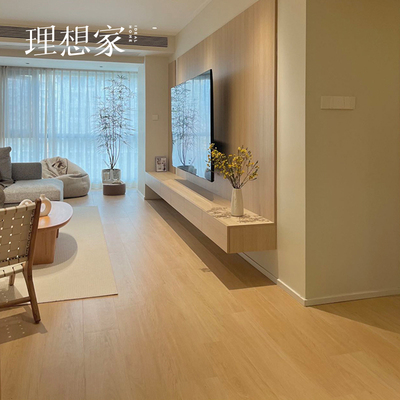 理想家严选日式原木瓷砖全屋通铺防滑地砖 原木风木纹砖 名木系列