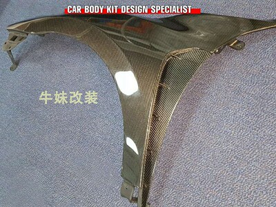 TOPMIX TR FK8 FK7 碳纤维开孔改装叶子板翼子板沙板