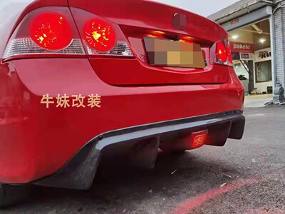 台产改装后杠包围碳纤维