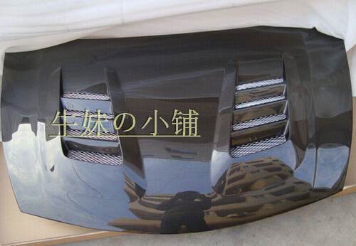 改装FD1 FD2 J's Racing款开孔碳纤维机盖 JS头盖