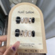 穿戴甲猫眼穿戴甲指甲贴片纯手工半手工美甲假指甲重工5083款 式
