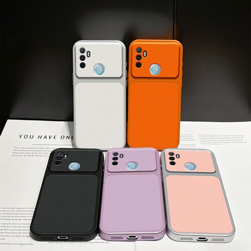 适用于OPPOA32手机壳OPPOA32保护套新款皮纹A32防摔全包硅胶软皮质外壳全包镜头摄像头高级感简约男女个性潮