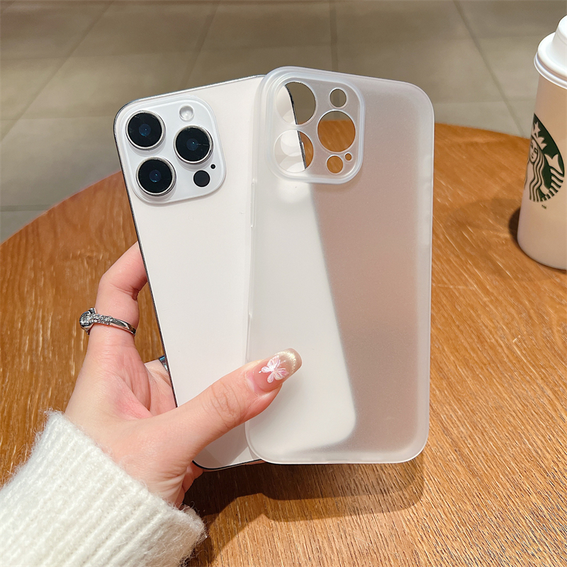 适用于苹果iPhone16/15/14/13/12/11超薄手机壳Promax全包透明磨砂Pro手机套新款X/XS/7/8/6防摔硅胶SE软小众