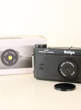 Holga 120 wpc胶卷相机小孔无镜头复古大中宽幅广角微孔原装正品