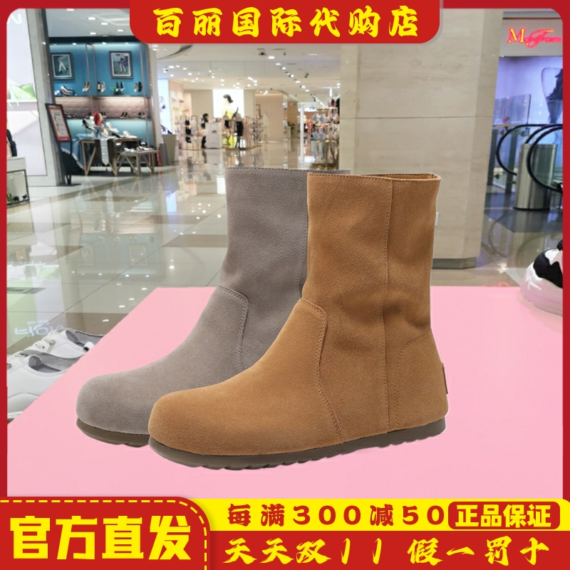 百丽厚底时尚靴女鞋冬季新