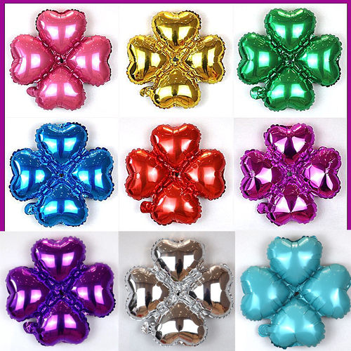 四叶草铝膜节日开业拱门店庆气球