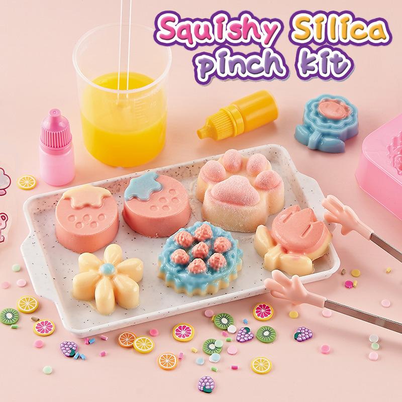 儿童手工diy毛绒猫爪捏捏乐套装