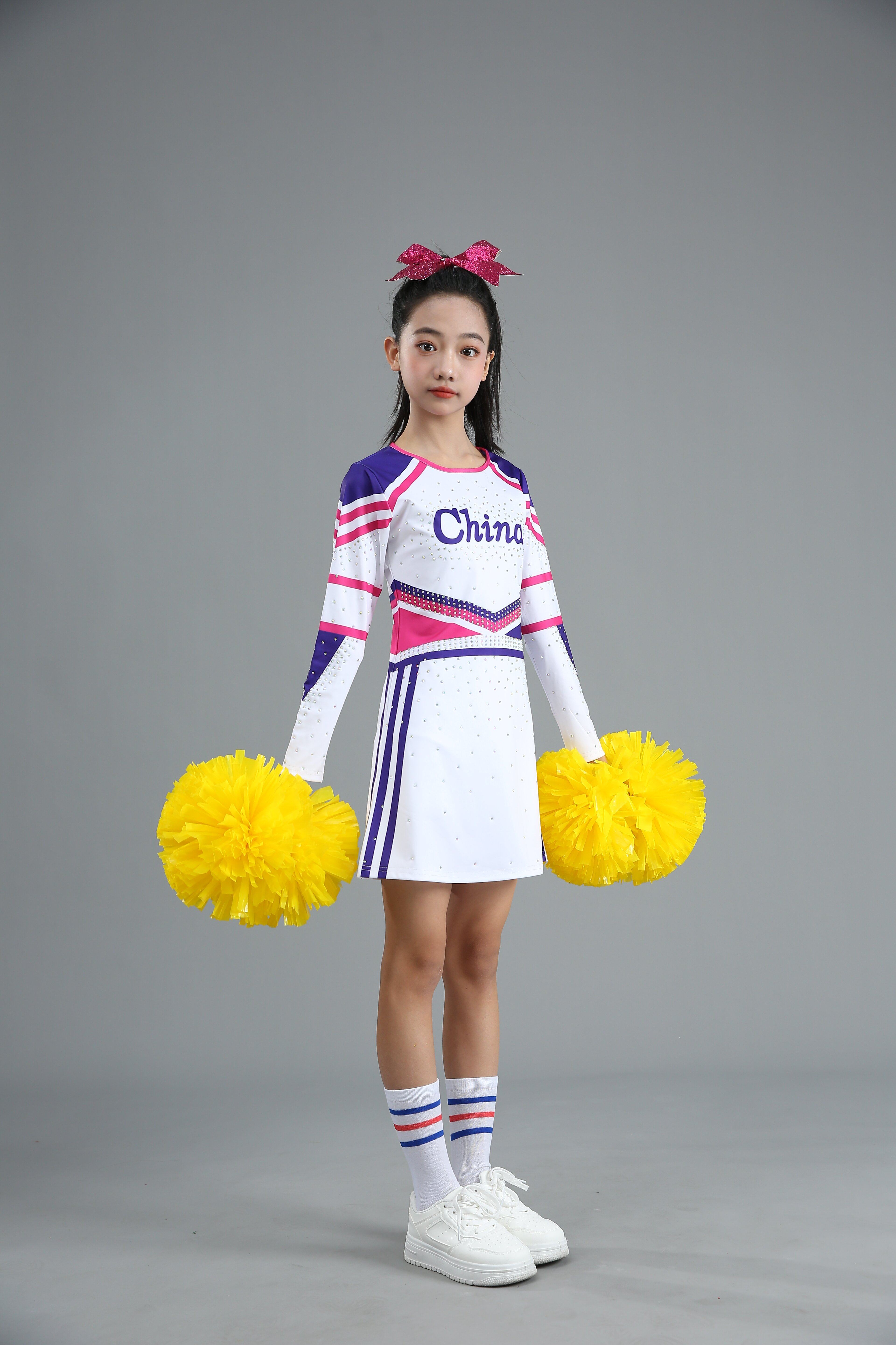 啦啦操比赛演出服装中小学生男女拉拉队服成人竞技健美操服装