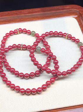 澜山能量国风朱砂手链喜火