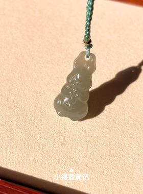 兔子项链和田玉小朋友女生可爱