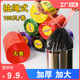 润欣大卷抽绳式 垃圾袋家用加厚厨房大号手提办公室拉级黑塑料袋