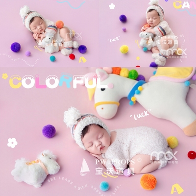 宝沃马年新生儿满月摄影套装