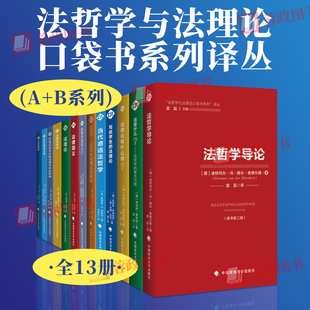 【全13册】法哲学与法理论口袋书系列译丛 (A+B系列)法学方法论入门(法哲学与法理论口袋书系列译丛) 中国政法大学出版社