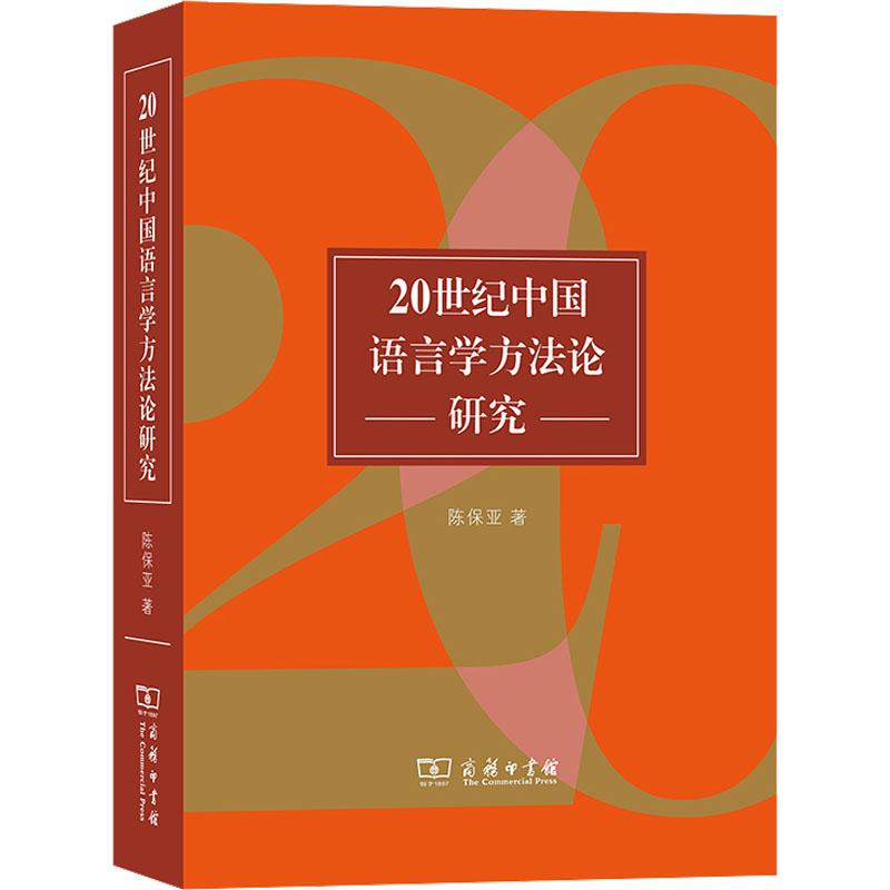 20世纪中国语言学方法论研究