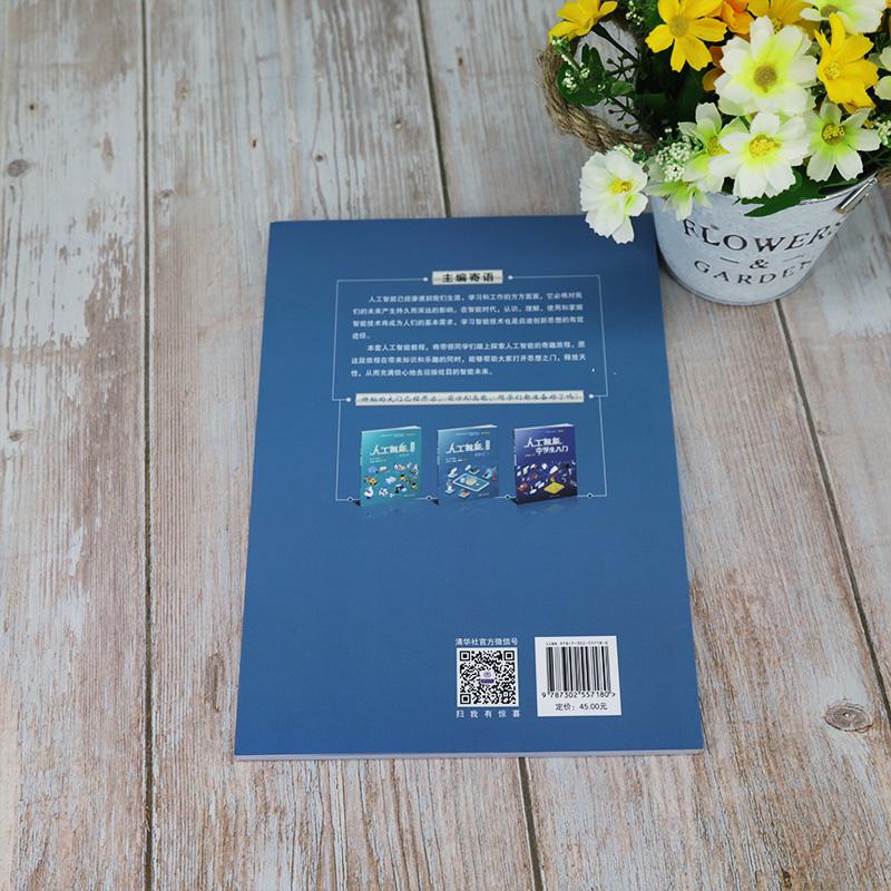 人工智能初中版人工智能清华大学出版社樊磊 梁森山编沿用高中及义教新课程标准的学科理念和知识体系编程语言符合初中生认知 文