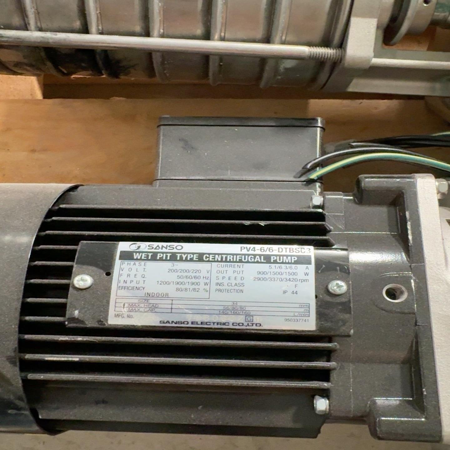 日本SANSO湿式离心水泵PV4-66-DTBSC3运费【议价】