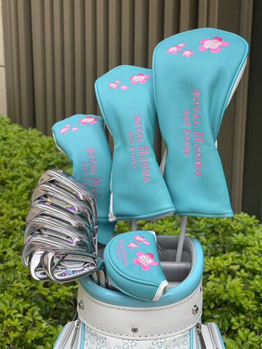 2023新款高尔夫球杆ROYALHONMA 本间花仙子 女士套杆整套golf球杆