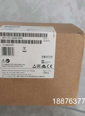 6ES7215-1AG40-0XB0   1台原装全新201