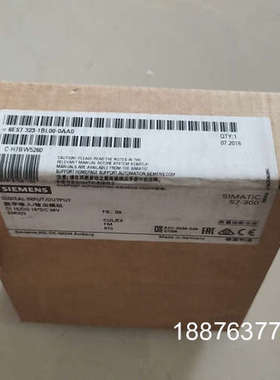 6ES7323-1BL00-0AA0  1台原装全新2016