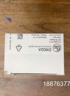 IFM转速传感器DI602A，已停产，绝版的货，需要速度，最