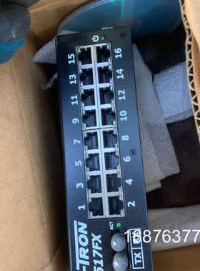 美国N-tron交换机，型号：716fx2-sc一台，仓库备议价