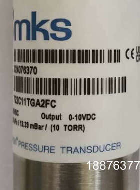 MKS真空计722C11TGA2FC，全新未使用，带原厂包装议价