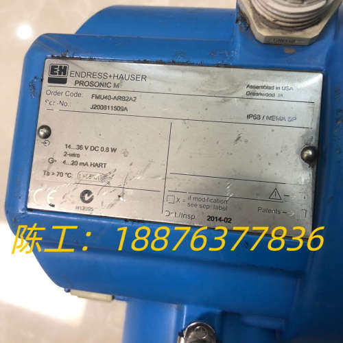 E+H的超声波液位计FMU40-ARB2A2，成色实拍，二手议价