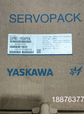 全新安川SGD7S-1R5AP0A，伺服驱动器，300W，全