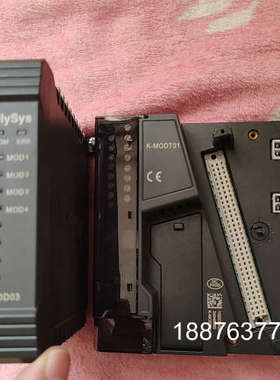 和利时K-MOD03一套，带K-MODT01底座，版本号A1