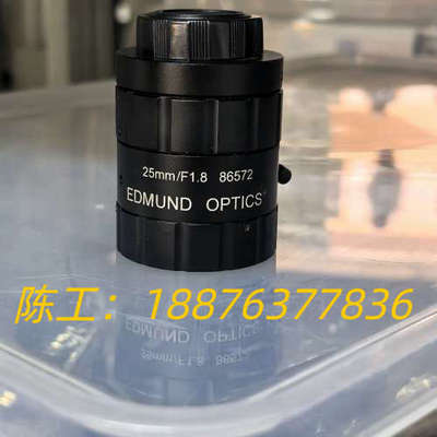 EDMUND OPTICS工业镜头，型号25mm/F1.8，议价