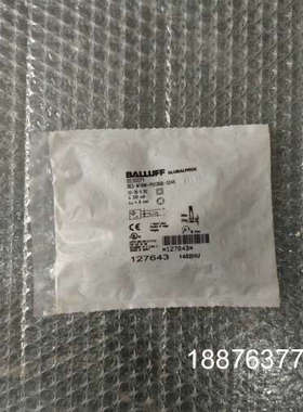 全新原装BALLUFF巴鲁夫 BES007Y BES M18MI-POC80B-S04K 实物拍摄