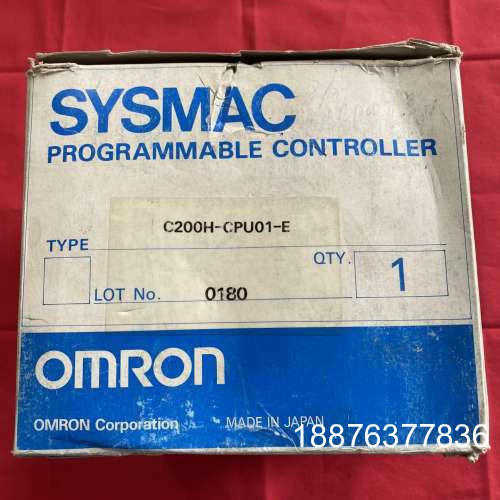 日本原装OMRON SYSMAC C200H-CPU0议价