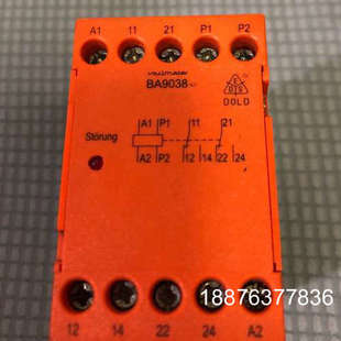 DOLD多德安全继电器BA9038.12 AC230V 00