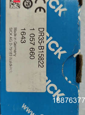 西克SICK全新原装正品 DR35-B15822议价