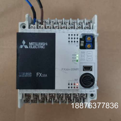 三菱FX3SA-20MR-CM，三菱PLC，成色一般，图片实议价