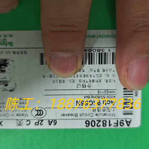 小型断路器 订货号：A9F18206 iC65N议价