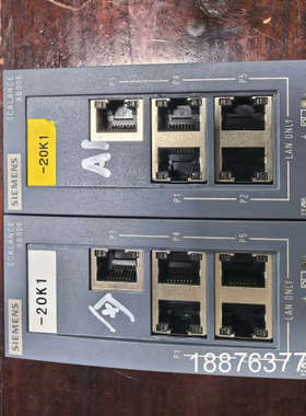 SCALANCE XB005工业以太网交换机。型号6G