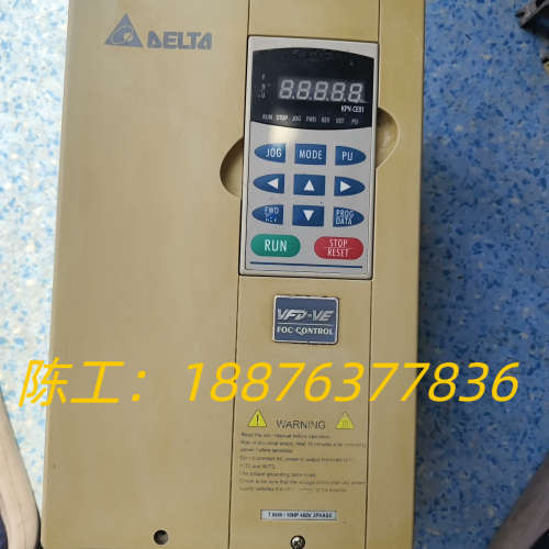 VFD-VE。台达变频器。VFD075V43A-2。二手拆机议价
