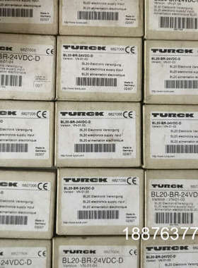 图尔克 BL20-BR-24VDC-D 6827006 带诊