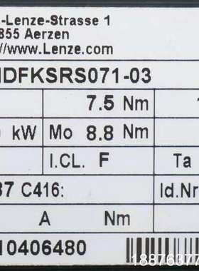 伦茨伺服电机 MDFKSRS071-03 议价