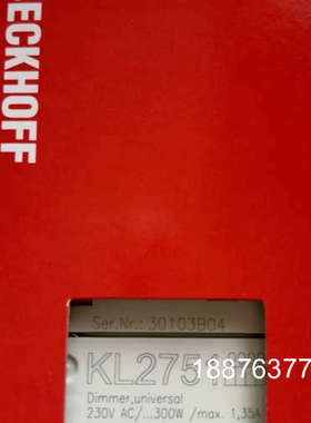 倍福模块 KL2751 原装正品 包装齐全 链接实物拍摄 现议价