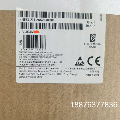 6ES7 214-2AS23-0XB8  原装原标正品议价