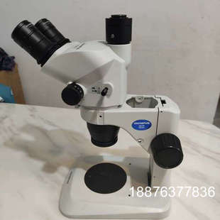 可调目议价 带10倍原装 奥林巴斯三目显微镜sz61TR 成色很好