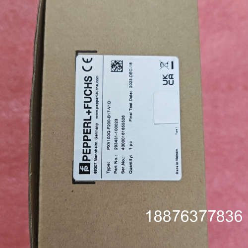 倍加福读写头 PXV100Q-F200-B17-V1D议价