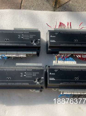 出台达PLC模块四台，型号DVP48EC00R3，成色如图所议价