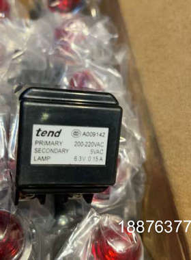 TEND天得指示灯TPR-25-302带变压器尖头红绿色22议价