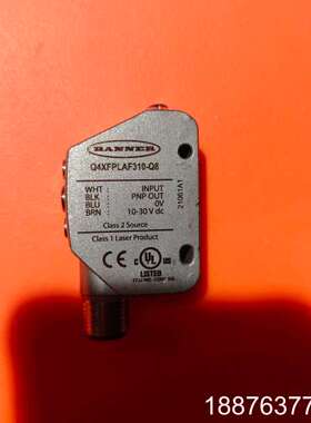 邦纳BANNER激光传感器Q4XFPLAF310-Q8，全新议价