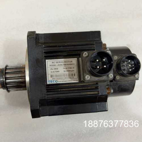 出售东元AC伺服电机，型号JSMA-MB10ABK01，1K议价