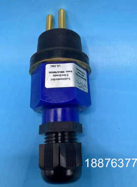 ALFA LAVAL盐度电极，型号UL09C，蓝色外壳，金色议价